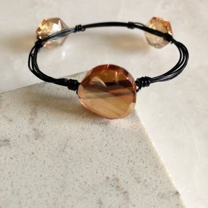 BOGO $5 ITEMS! Black Crystal Bracelet